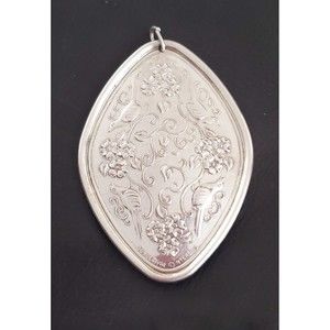 925 Sterling Silver Vintage 1974 Towle Christmas Star & Birds Ornament Pendant